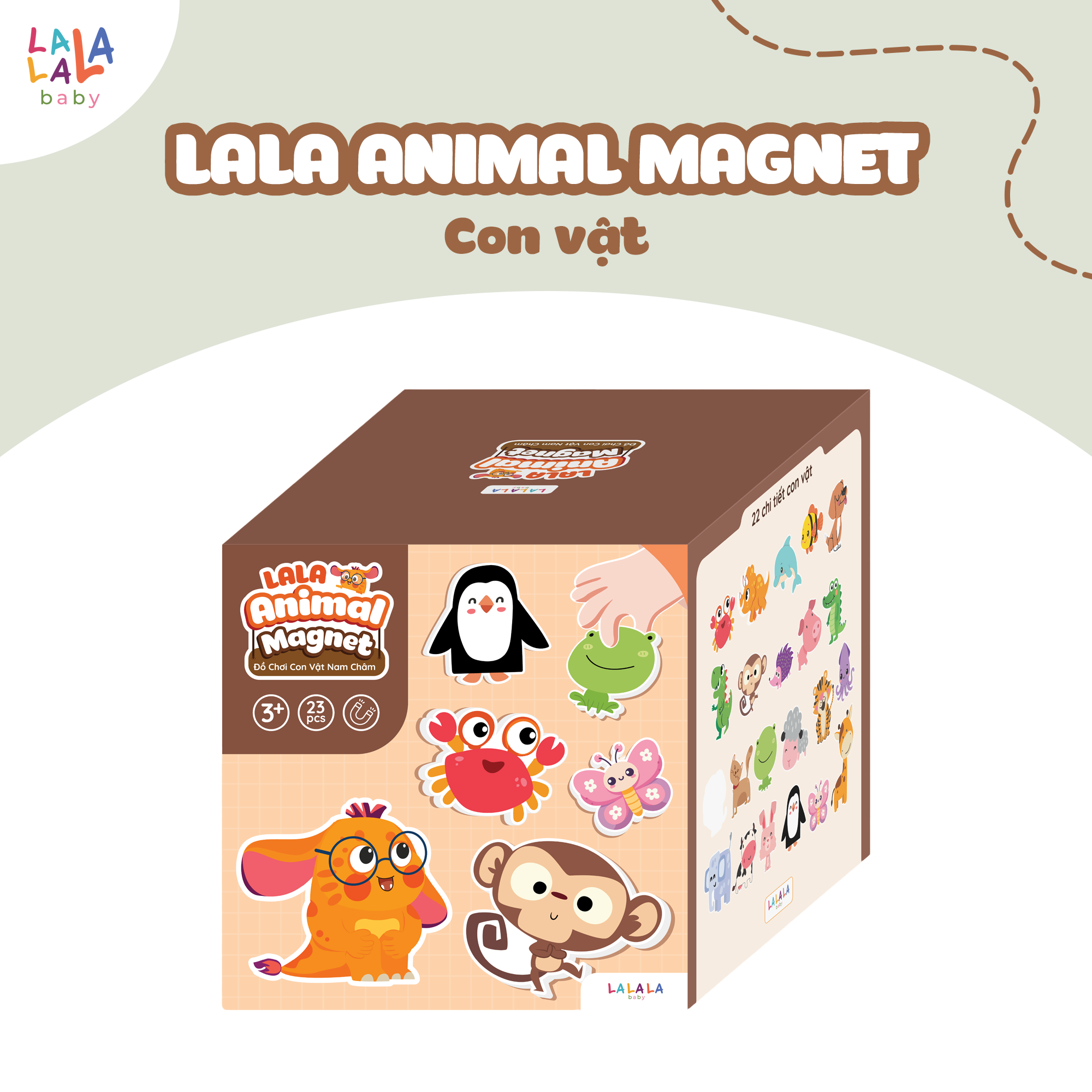 Đồ chơi nam châm Lala Magnet
